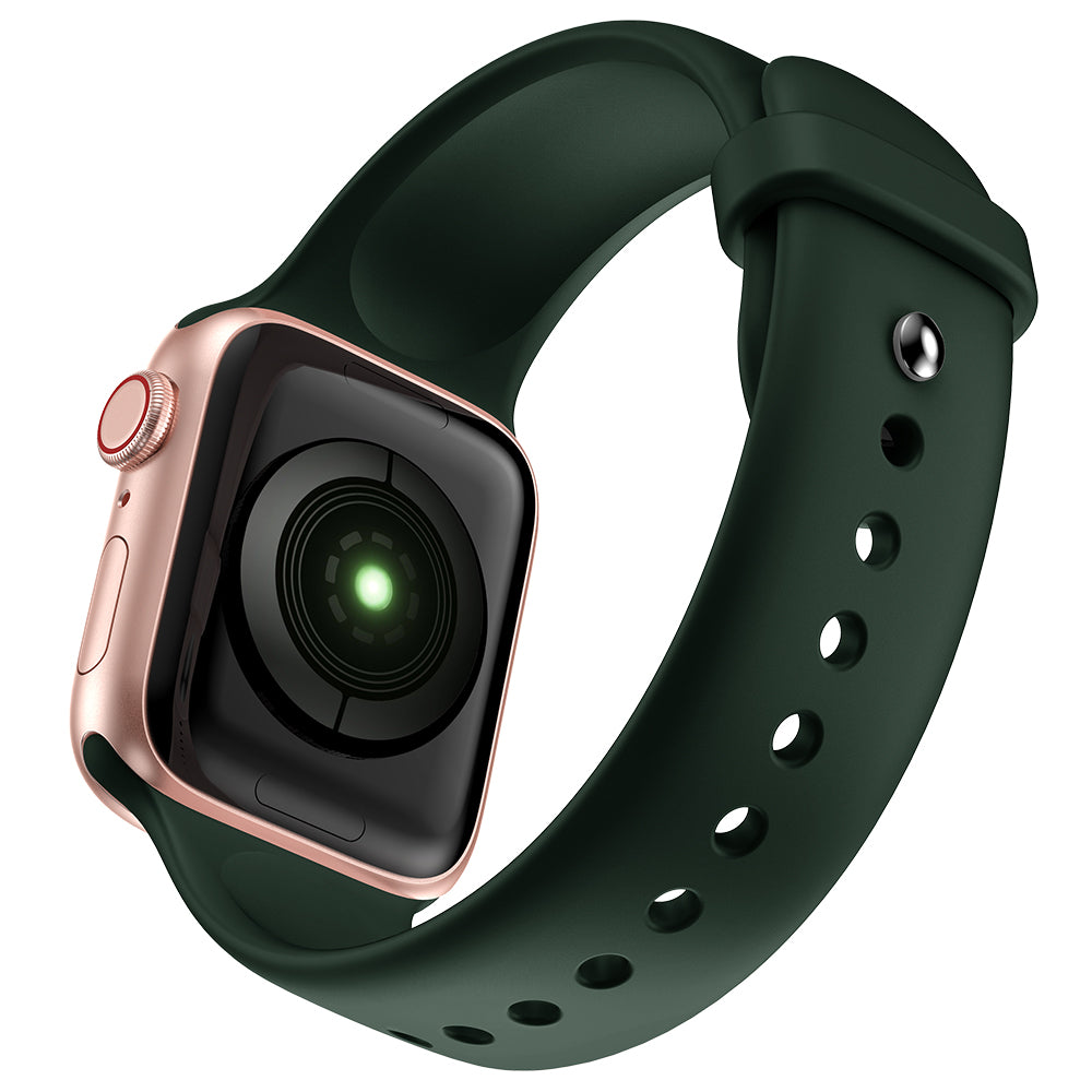 Plain Silicone Watch Band Strap Replacement for Apple Watch Series 9 8 7 41mm 6 SE (2023) SE(2022) SE 5 4 40mm 3 2 1 38mm Plain Silicone Watch Band Strap Replacement for Apple Watch Series 9 8 7 41mm 6 SE (2023) SE(2022) SE 5 4 40mm 3 2 1 38mm